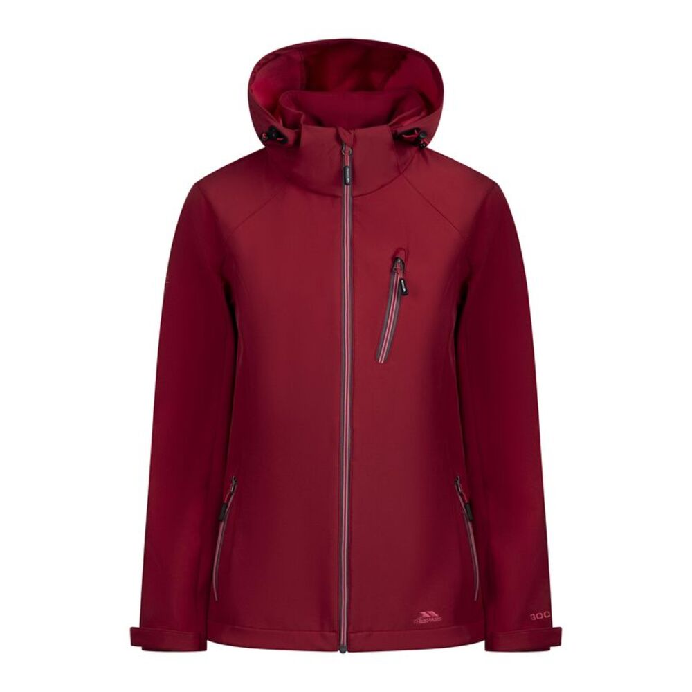 Trespass Womens/Ladies Persephone Soft Shell Jacket / Claret